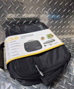 Black lole lunch bag