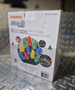 Sylvania 02 sets of 100 Christmas lights