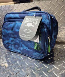 Roots blue lunch bag