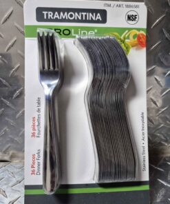 Tramontina pack of 36 dinner forks