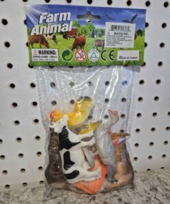 6 piece farm animal set