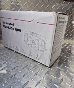 Six head muscle massage gun