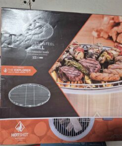 Heavy duty stainless steel grill