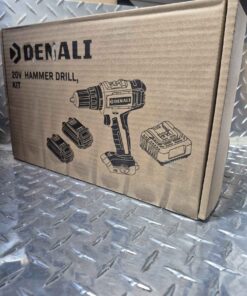 Denali 20 volt hammer drill kit ..... Includes two batteries and one charger