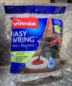 Easy wring bath mop refill