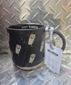 Hallmark shoebox cozy purrito coffee mug
