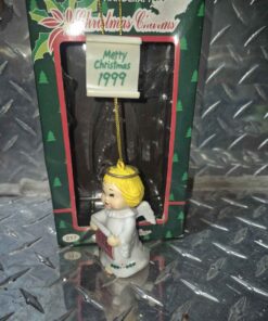 Hand painted Merry Christmas 1999 / 217