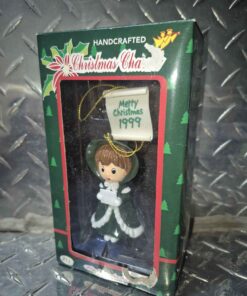 Hand painted Merry Christmas 1999/ 211