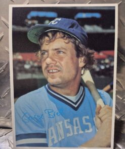 Limited edition George Brett extra large card number 14 of 60