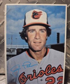 Limited edition extra large Jim Palmer card # 4 of 60