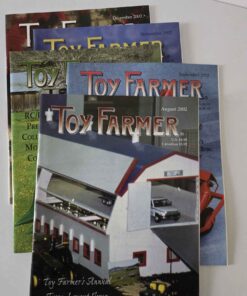 2002 Toy Farmer Magazines (August - December) - In Excellent Condition