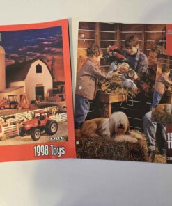 Assorment of ERTL Case iH Toy Catalogs