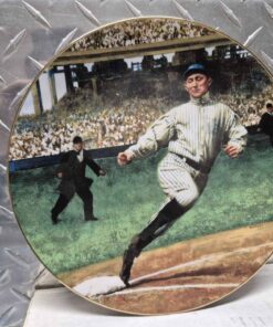 limited edition of Ty Cobb the Georgia peach plate