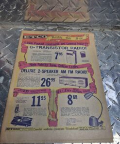 Etco electronics paper....note postage was only 3 cents