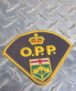 O.P.P. iron on patch