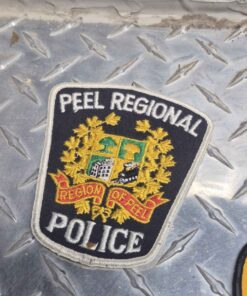 Peel regional police iron on patch