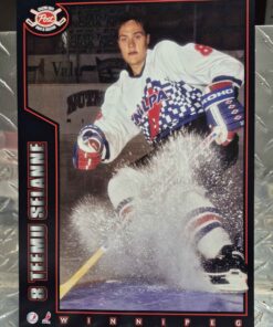 Large size (8.5 x 11 full page) POST COLLECTOR SERIES Teemu Selanne