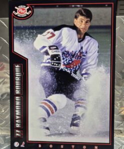 Large size (8.5 x 11 full page) POST COLLECTOR SERIES Raymond Bourque