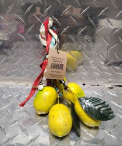 Metal bunch of lemons