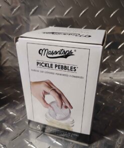 masontops pickle pebbles