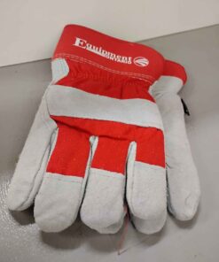 Equipment Ontario Red / White lined winter gloves