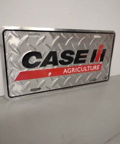 Case IH agricultural license plate