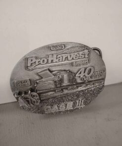 2025 pro harvest 40 year anniversary belt buckle