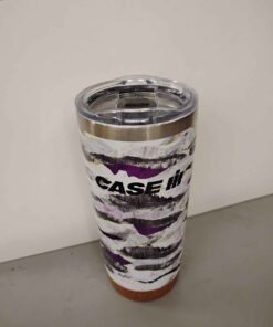 Case IH insulated coffee travel mug
