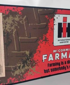 McCormick farmall farming is a dirty job floor mat