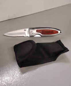 Equipment Ontario folding pocket knife with sheath