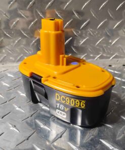Replacement battery for DeWalt 18 volt system