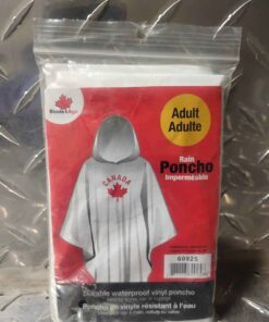 Canada adult poncho