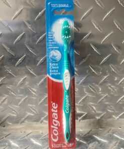 Green Colgate toothbrush