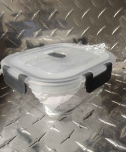 Sealed microwave container