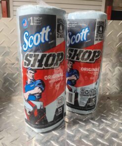 2 rolls Scott shop towels