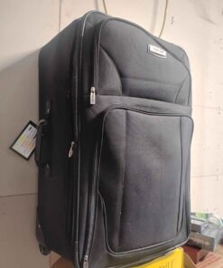 Large black luggage bag.....used