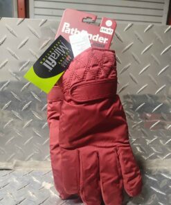 Red gloves with mirafill large