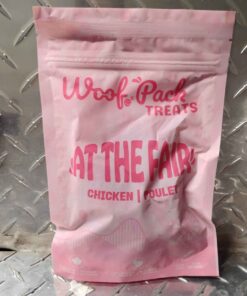 Woofpack treats at the fair chicken