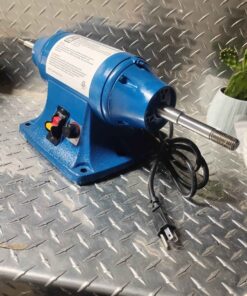 Adjustable speed double mandrel bench grinder