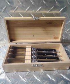 Set of 4 Laguiole cheese knifes