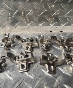 Set of 4 cabinet door hinges