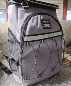 Large purple lunch bag