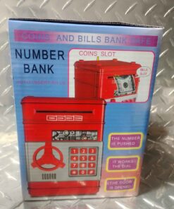 Number Bank piggy bank