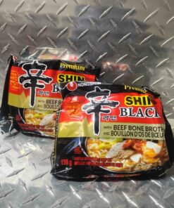 Noodles with beef bone broth