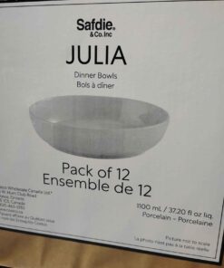Julia pack of 12 bowl set