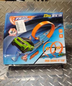 Track sprint drag racing metal car