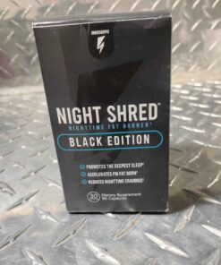 Night shred nighttime fat burner black edition