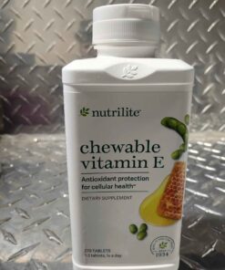 Chewable vitamin E