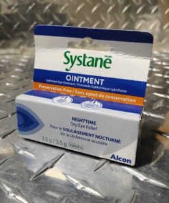 Systane night time dry eye relief ointment.