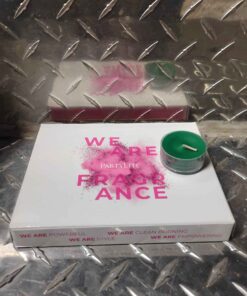 Green tea light candles pack of 12